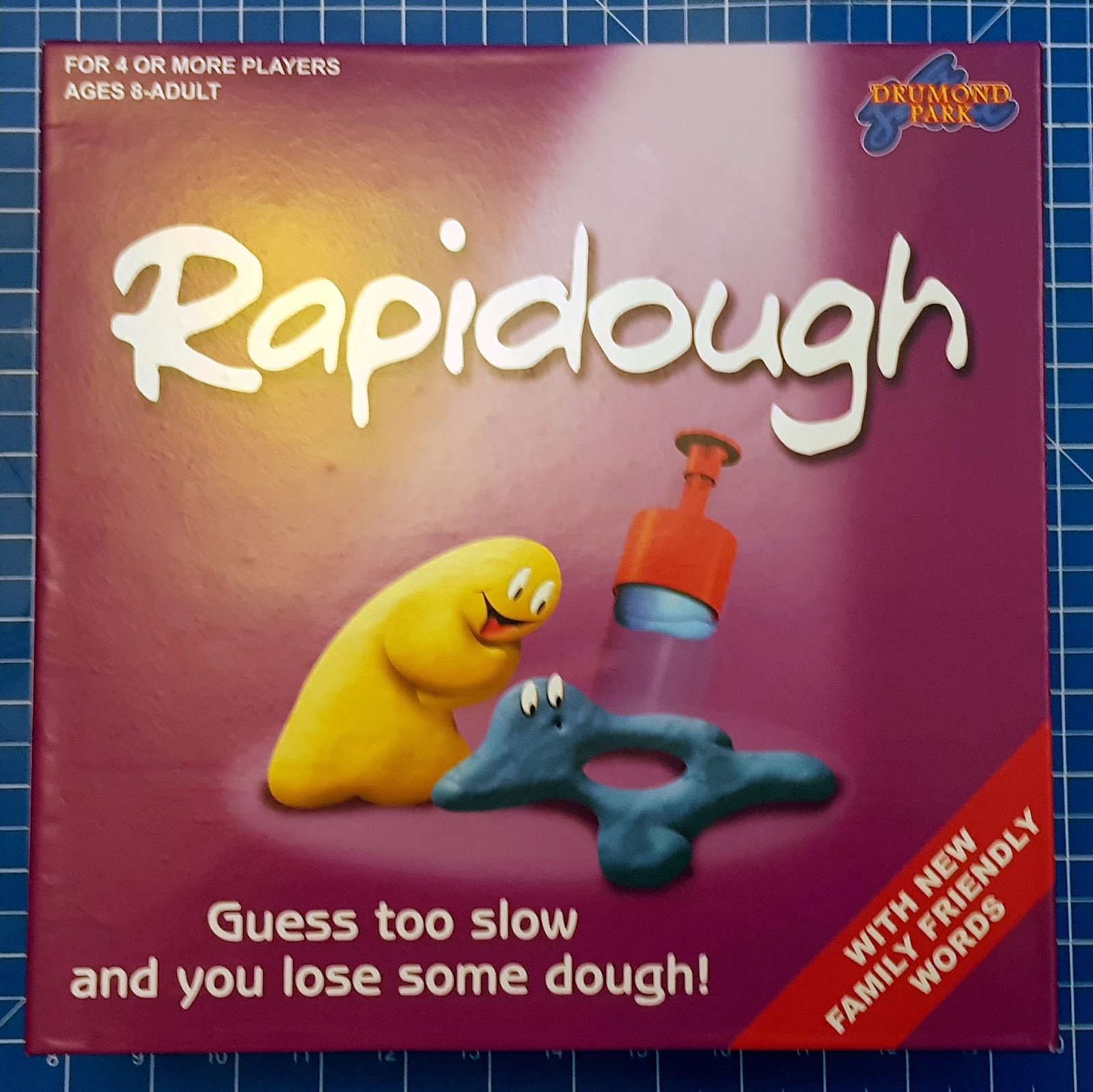 Rapidough Mini Board Game Family Fun Game 