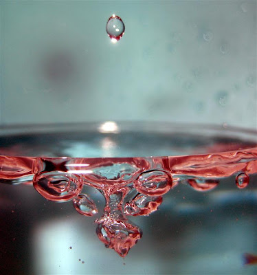 water droplets, CHDK, exposure, fast