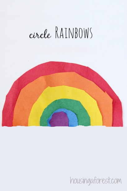 circle.rainbows motricidad.arcoiris
