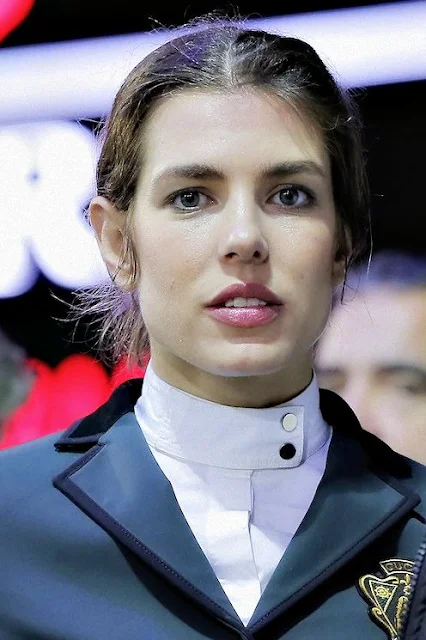 Charlotte Casiraghi attends the Gucci Paris Master 2014 Day-1 in Villepinte, France