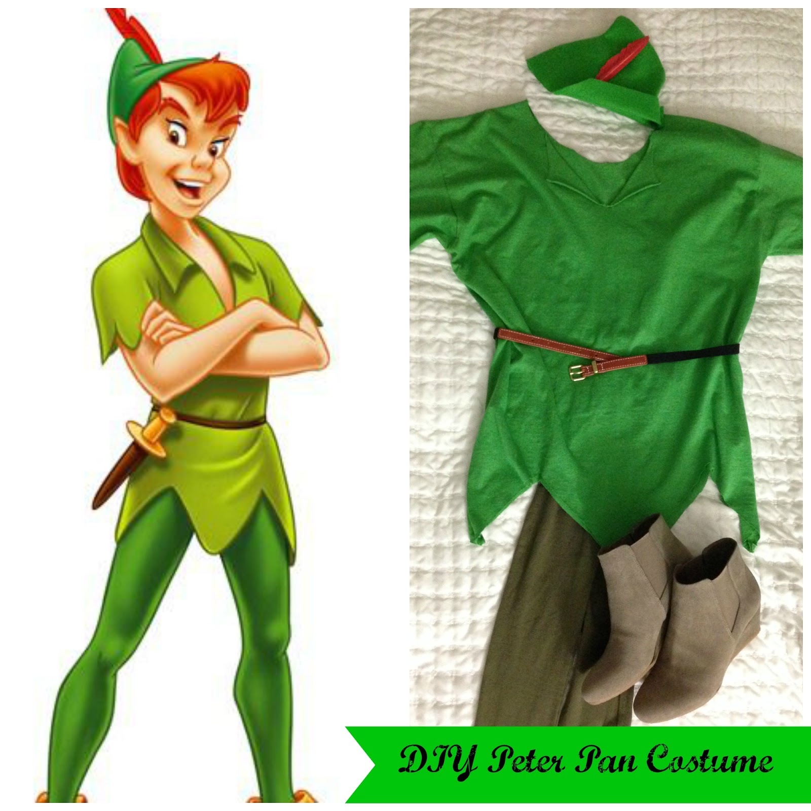 Peter Pan felt tunic costume/ Halloween news.donnu.ru