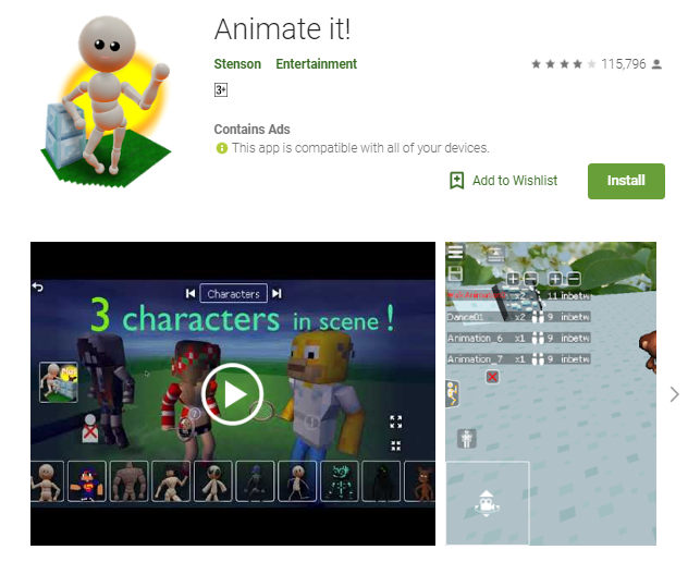 Top 3d Animation Apps For Android Create 3d Cartoon Animation In Android With Download Links