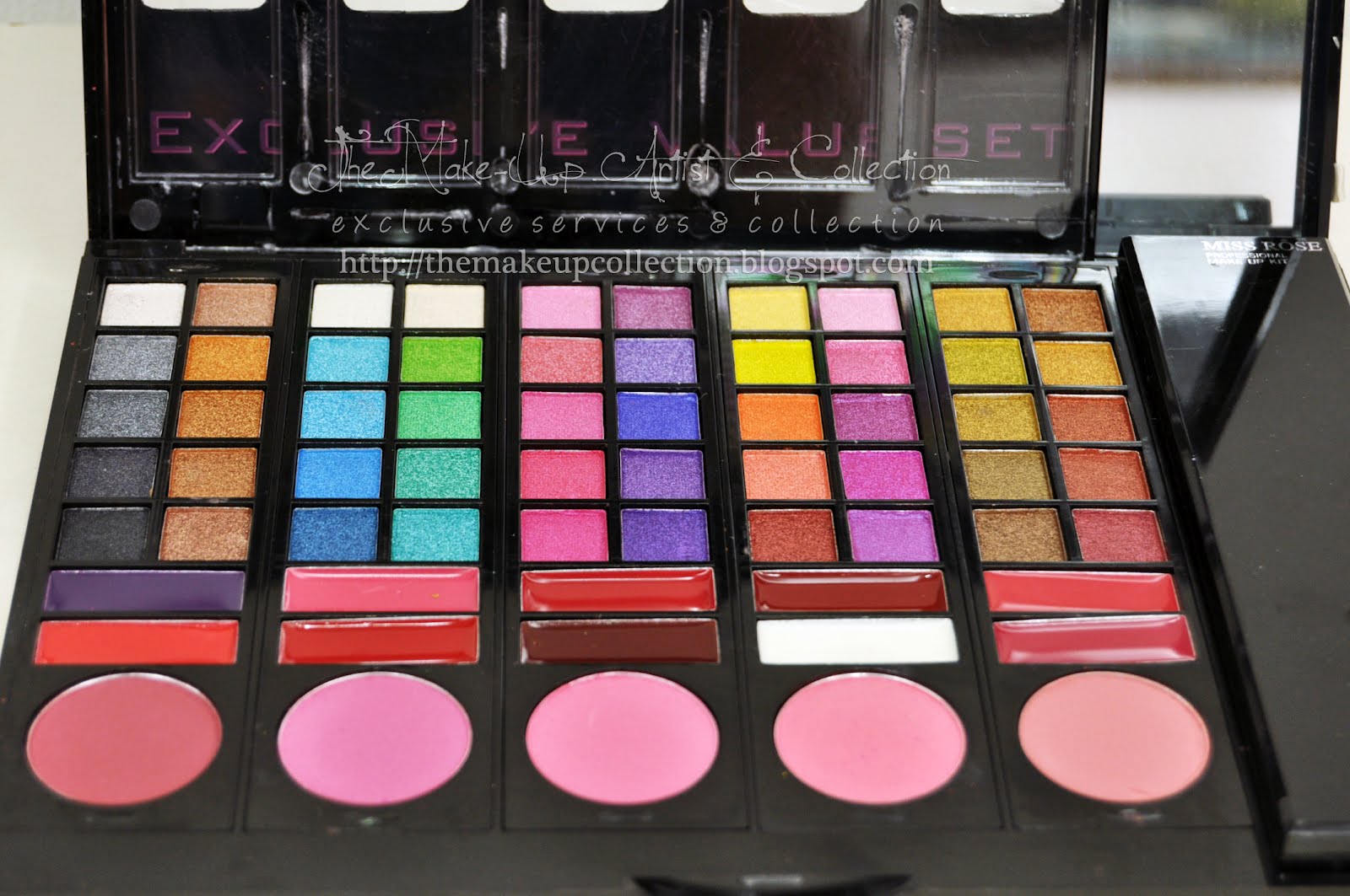 The Make-Up Artist & Collection: Make-Up Palette: MISS ROSE from Dubai
