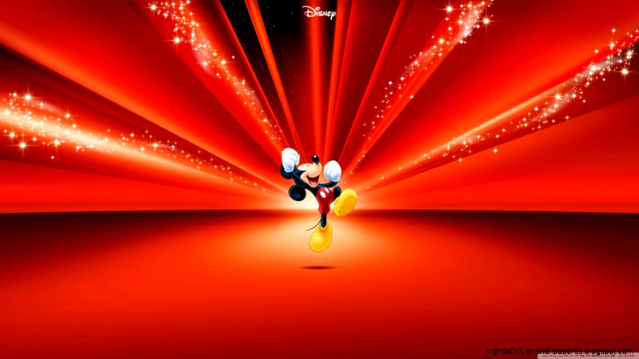 Mickey Mouse Disney Red HD desktop wallpaper  Widescreen  High