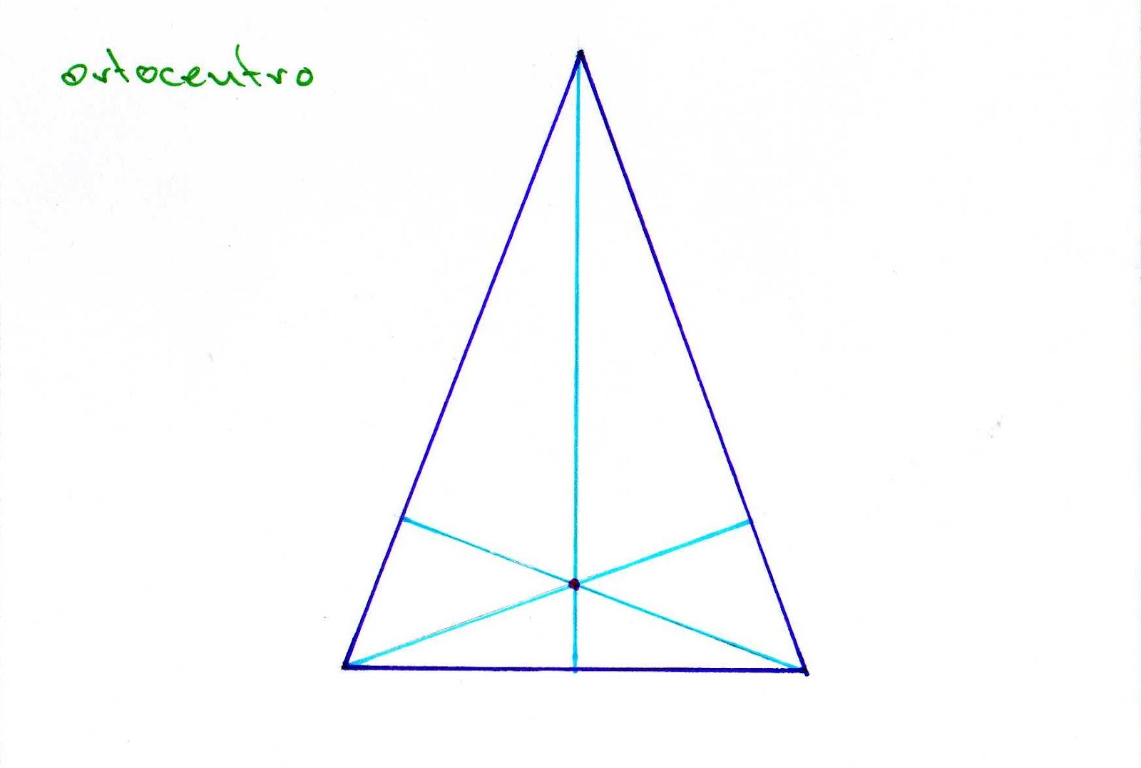 Como Se Hace El Ortocentro De Un Triangulo mi mundo de papel: centros
