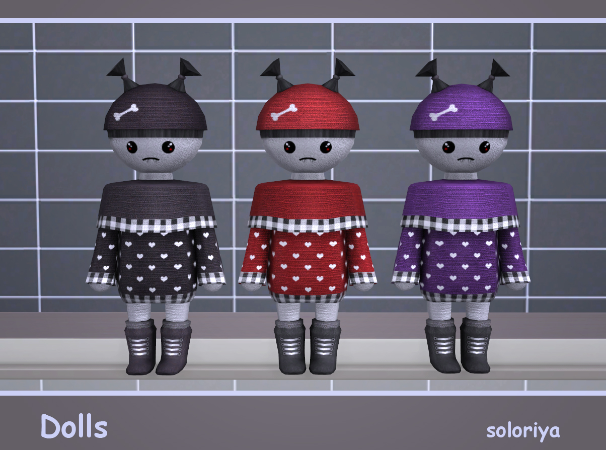 soloriya Dolls. Sims 4