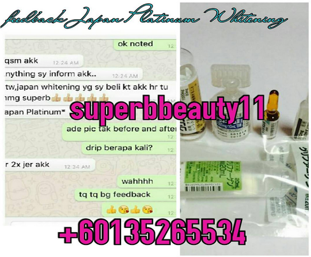 Every Girl Deserves To Be Pretty 2 TESTIMONI JAPAN PLATINUM WHITENING