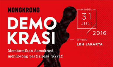 Dokumentasi Nongkrong Demokrasi di LBH Jakarta