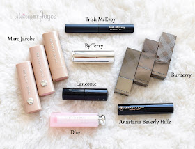 Everyday Nude Sheer Lipstick Lip Balm Collection Dior Burberry Marc Jacobs By Terry Swatches Review