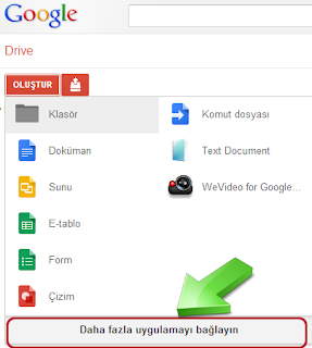 Google Drive Yeni Uygulama Görüntüsü
