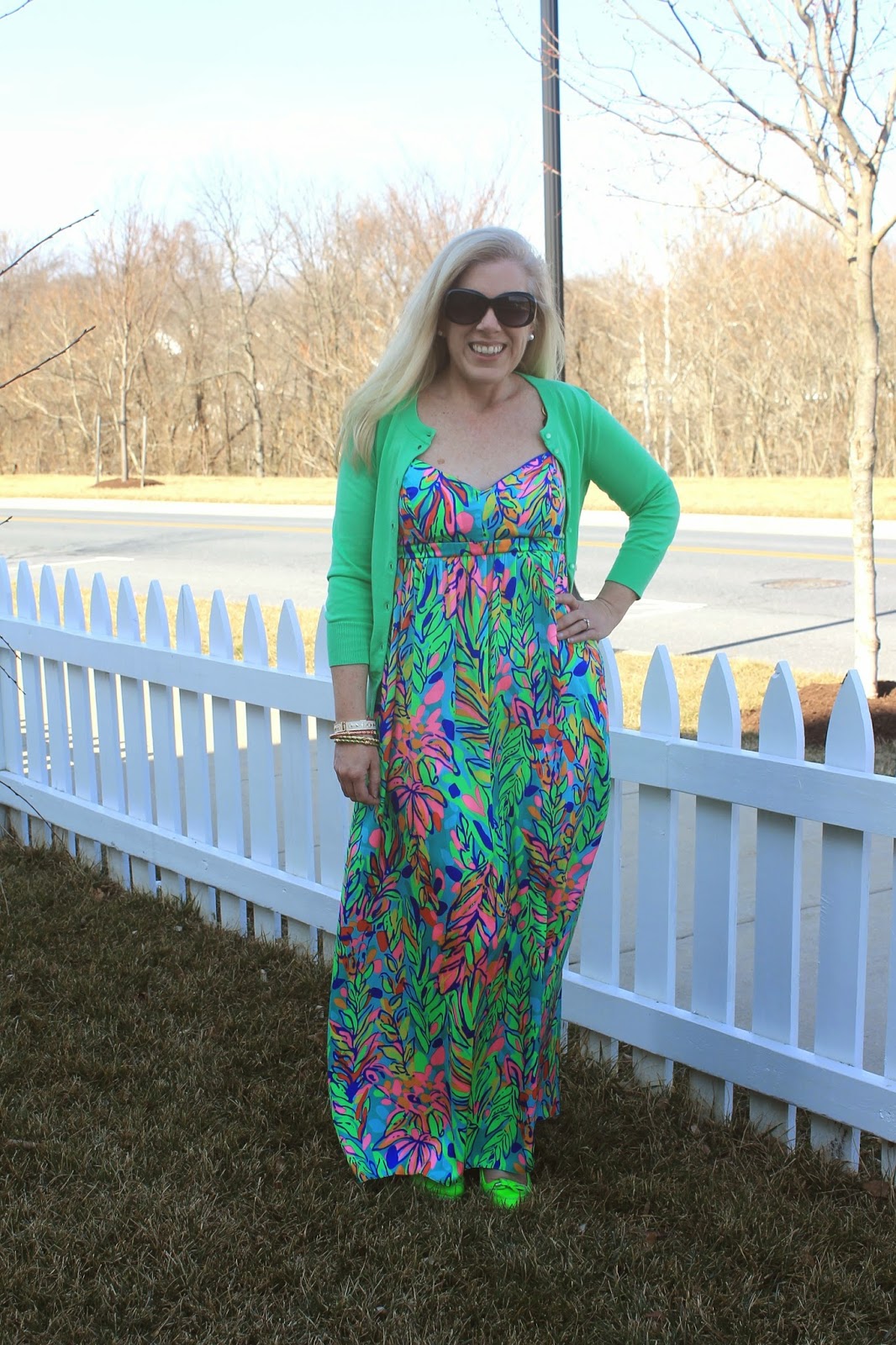 Maryland Pink and Green: Lilly Pulitzer Joanna Dress Review