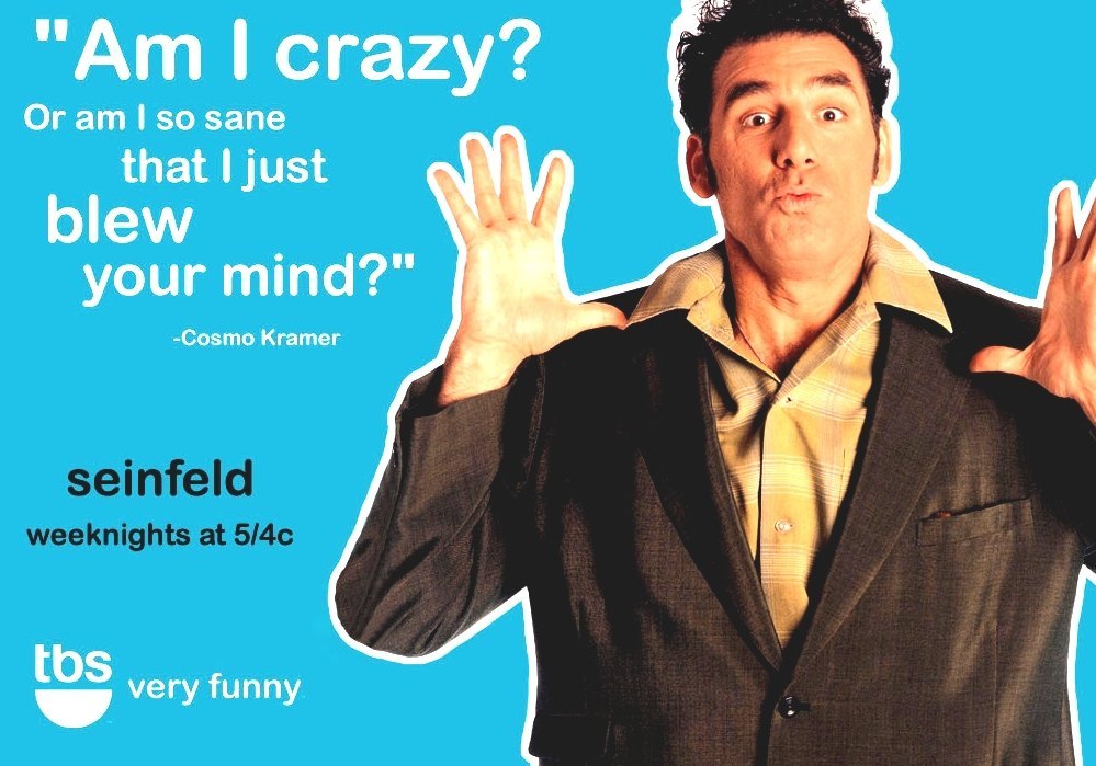 The Letter (Seinfeld) Kramer Painting Quote