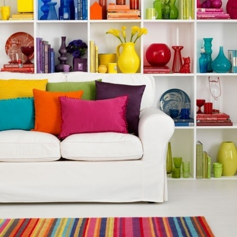 colors on the shelf