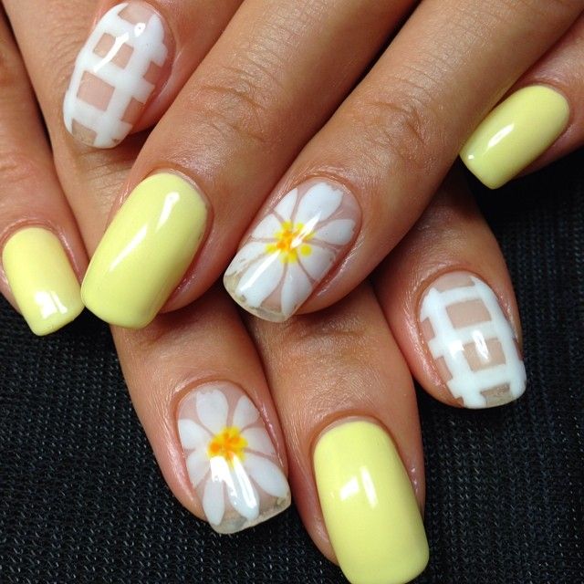 Yellow white nails!