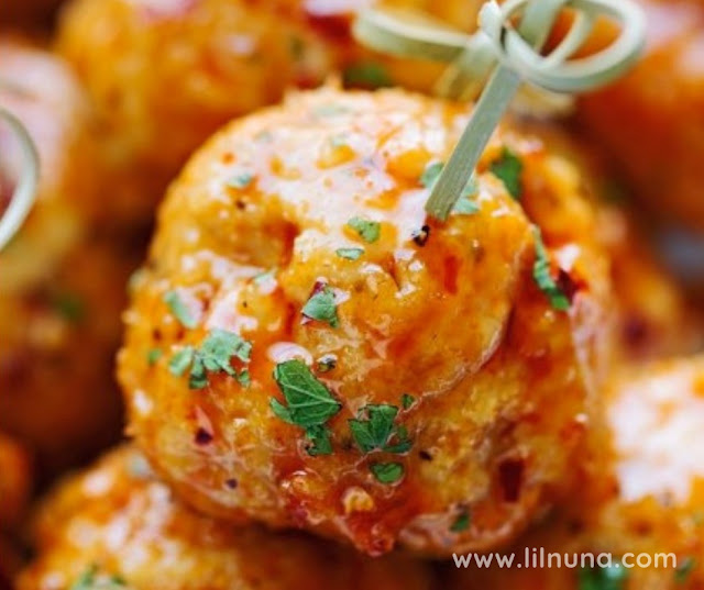 Firecracker Chicken Meatballs Recipe