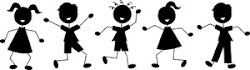 stick holding hands figure clipart friends clip happy cartoon silhouettes figures children silhouette parent hand students together teacher pto elementary