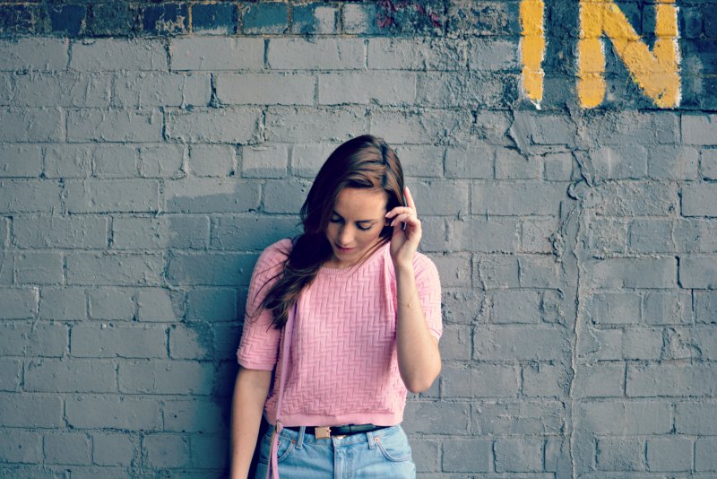 what I wore mom jeans + pastels — Caroline Burke Burkatron