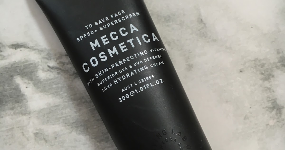 Beautiful Living Review Mecca Cosmetica To Save Face Superscreen SPF 50