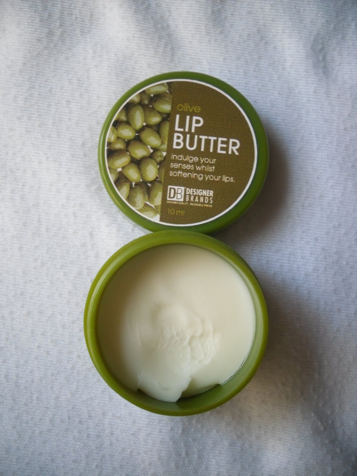 Beautifully Glossy Designer Brands Olive Lip Butter