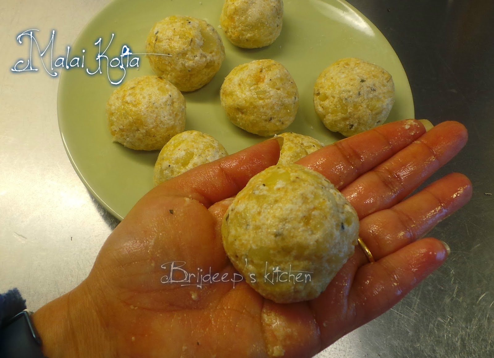 Effervescence Malai Kofta (in Appe pan)