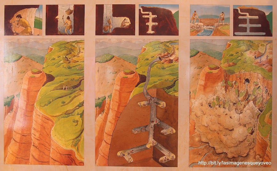 León. Ponferrada. Mina de oro 