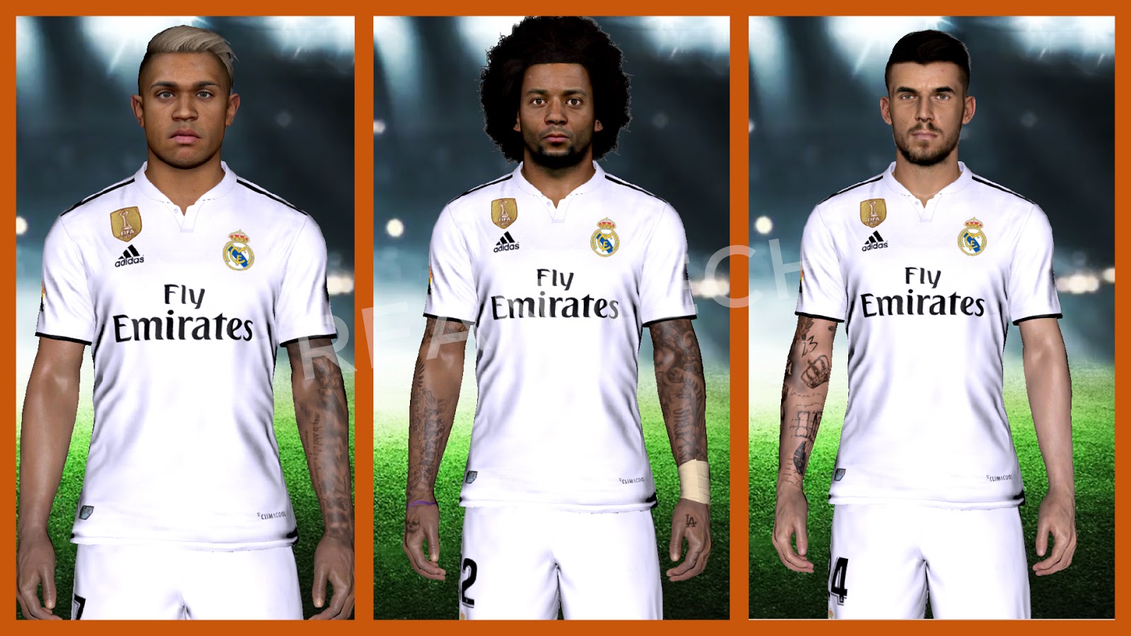 EgyGames  New Lite Addon T99 Tattoo Pack Unofficial  PES  Facebook