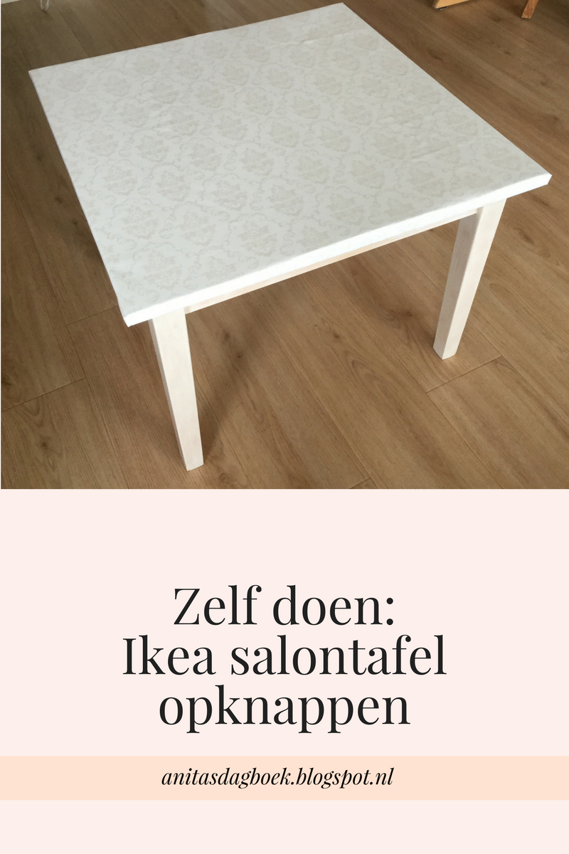 Zelf Ikea tafeltje | Anita's dagboek