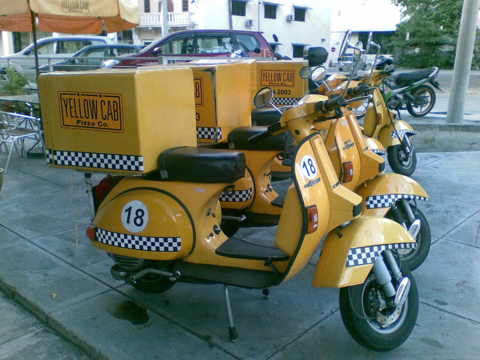 Yummy Food Hungry Tummy Yellow Cab Pizza Co.