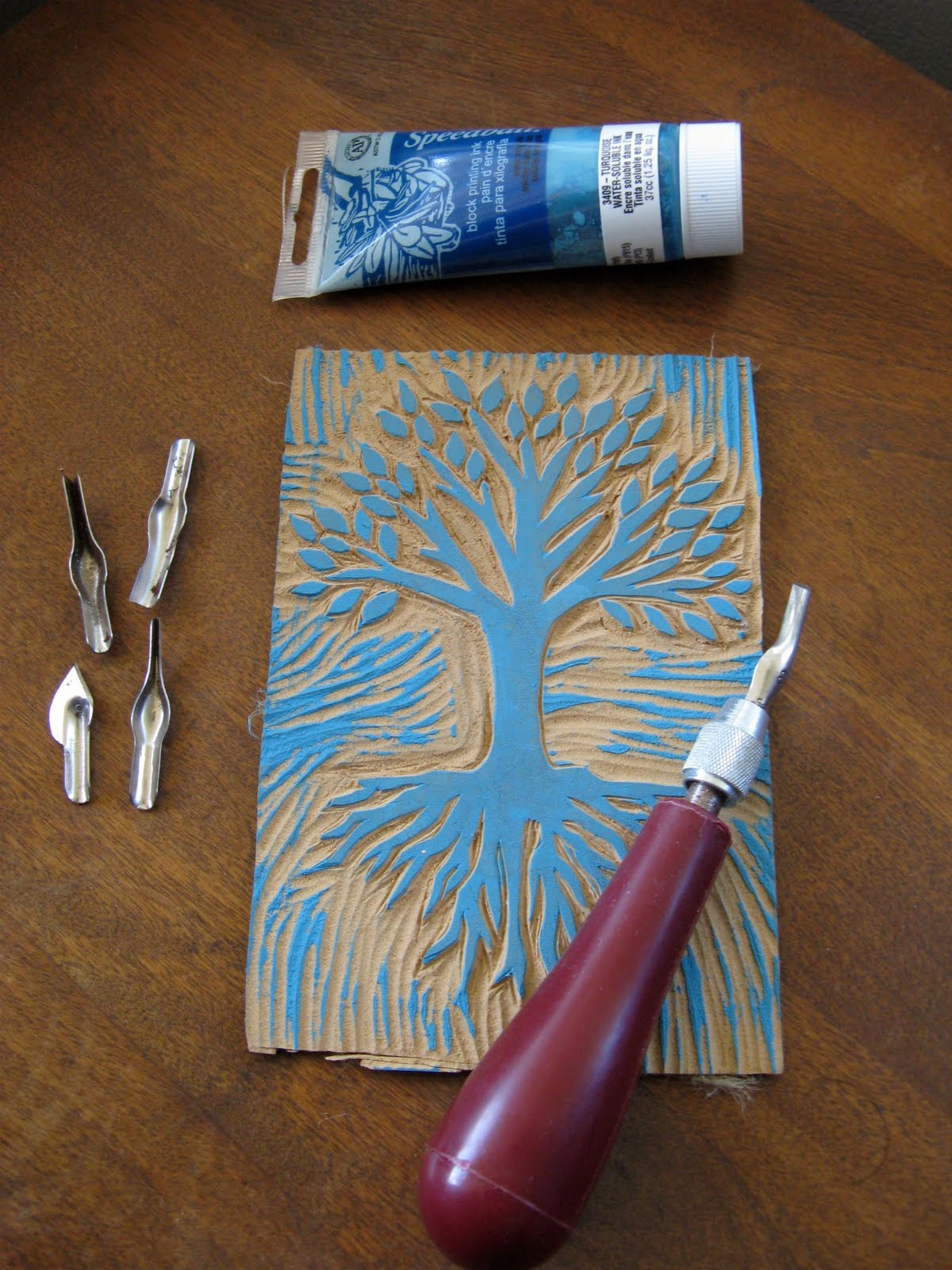 Fun with Lino Carving! Don't Sew Angry