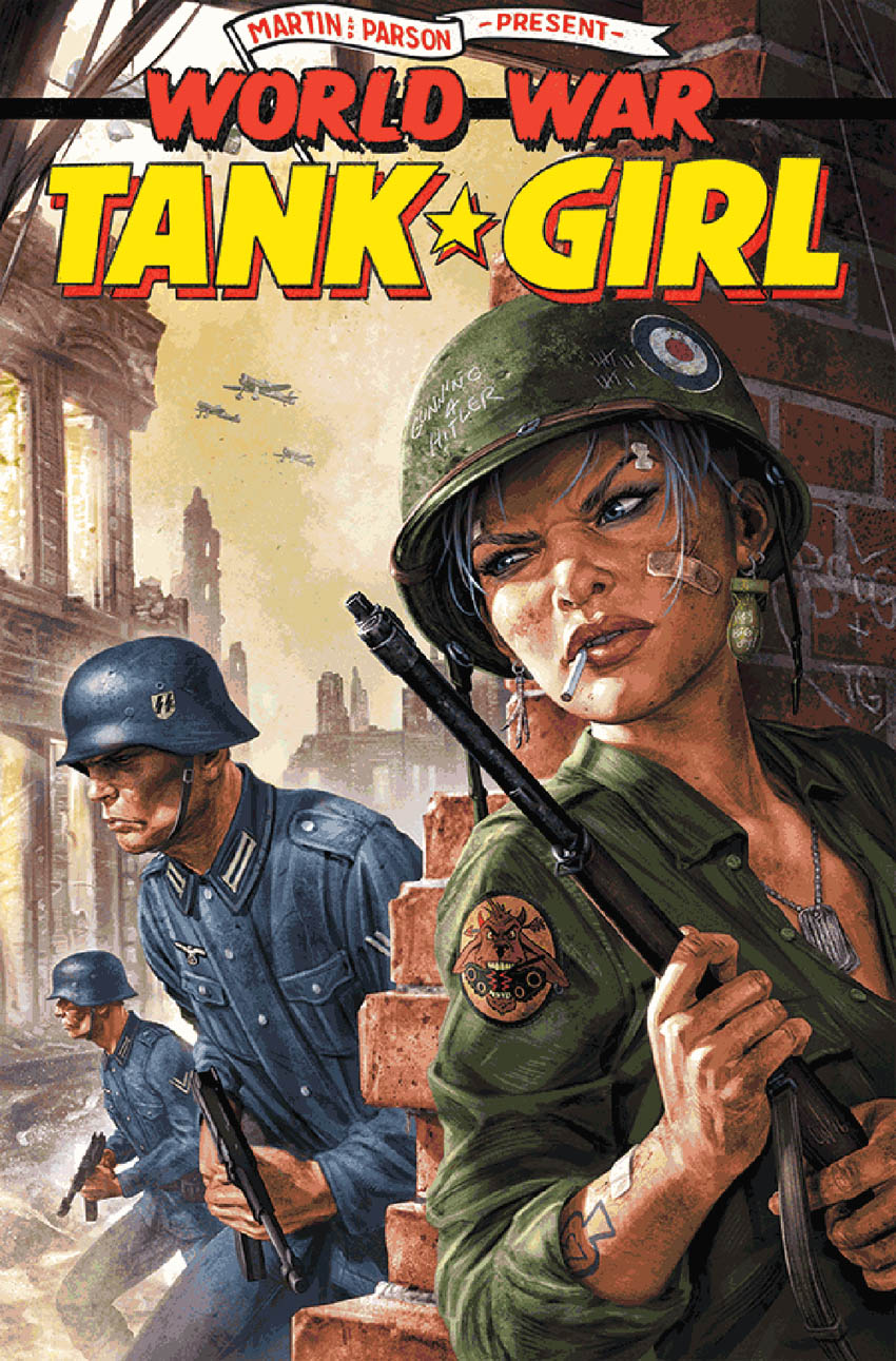 BLIMEY! The Blog of British Comics Tank Girl goes to war