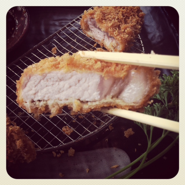 A Radiused Corner My Bento Box Kurobuta Rosu Katsu Kagura