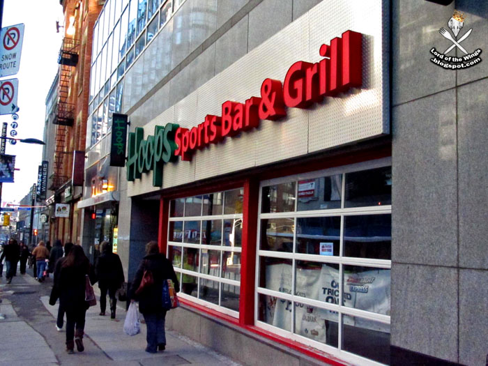 LORD of the WINGS (or how I learned to stop worrying and love the suicide) HOOPS SPORTS BAR