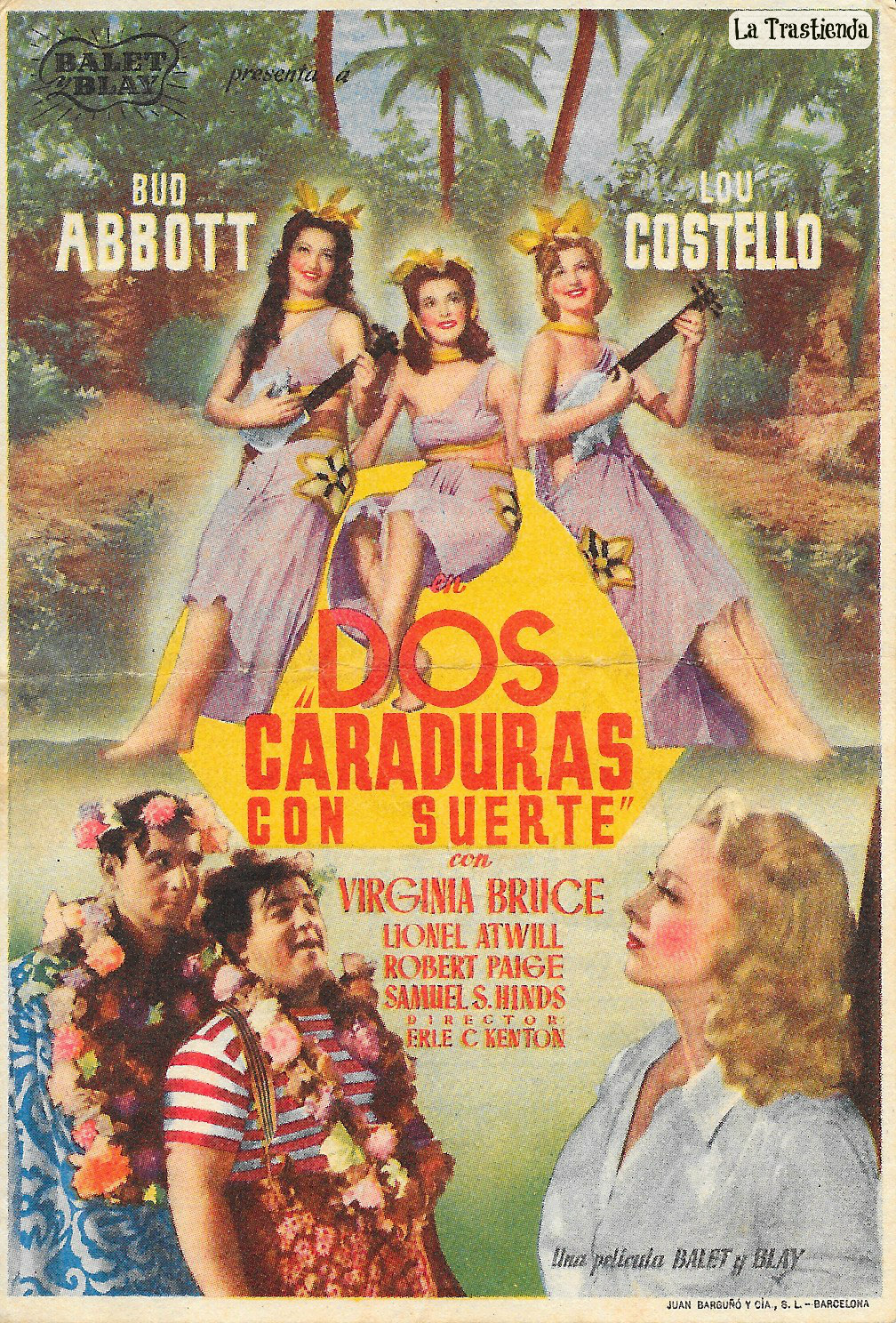 Dos Caraduras con Suerte Programa de Cine La Trastienda Antigua