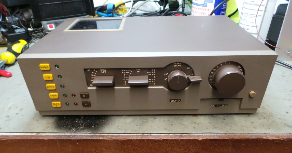Doz' Blog: Quad 44 pre-amp. Minor restoration, and some sensible