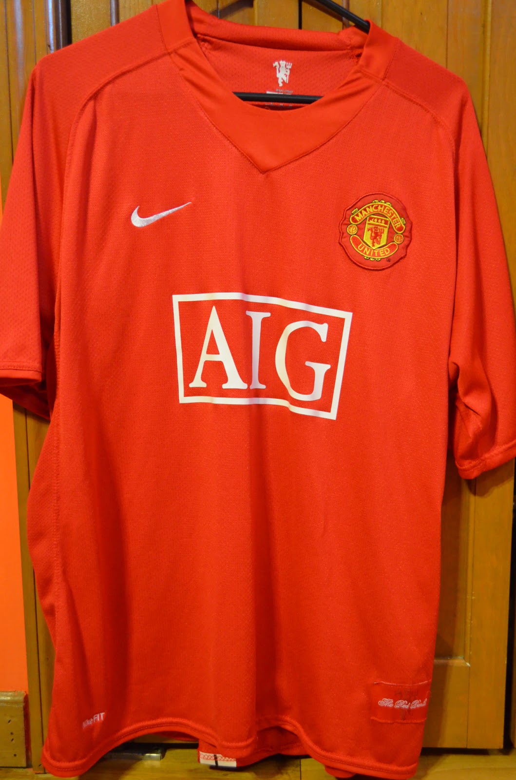 Kit Collection - My Soccer Jersey Collection: Manchester United 2007-2009 Home