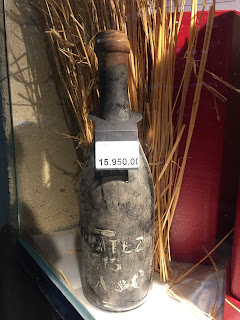 The most expensive bottle at Garrafiera Nacional. Yes, that's €15,950!