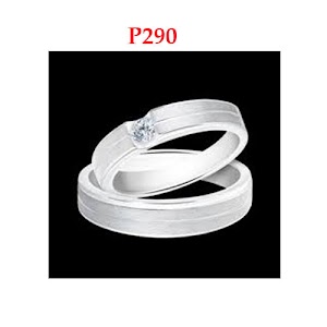 Cincin perak hitam putih Cincin perak hitam putih