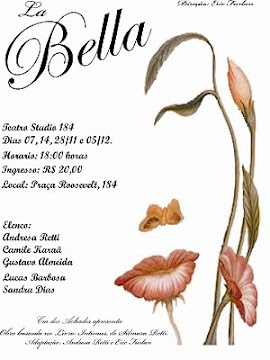Convite da peça La Bella