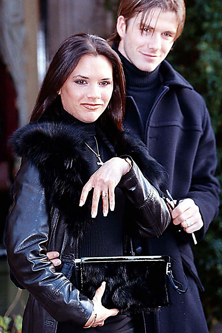 Leather Coat Daydreams: Posh Victoria Beckham 1998