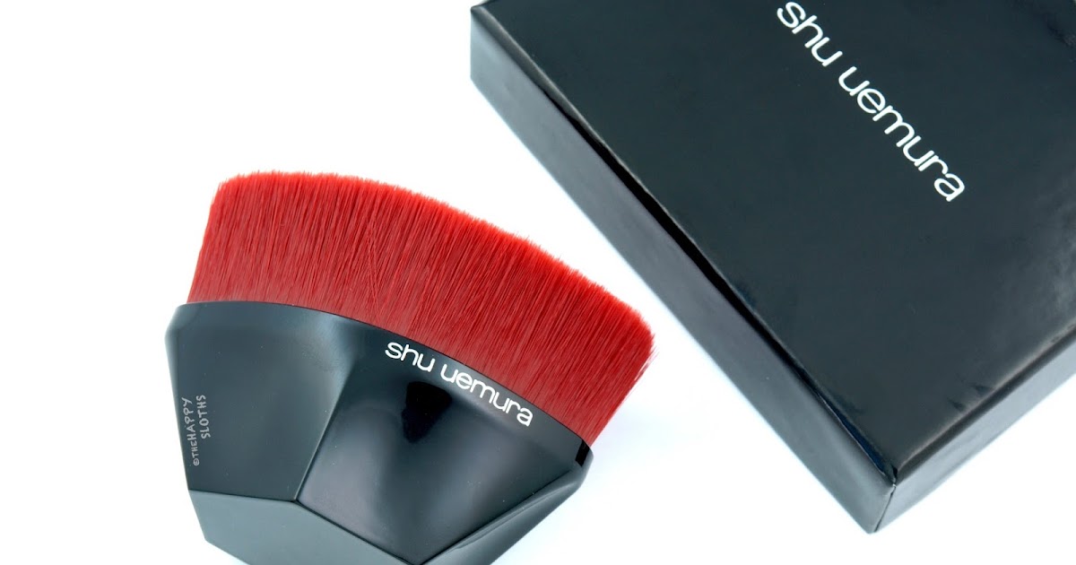 Shu Uemura Petal 55 Foundation Brush Review The Happy Sloths