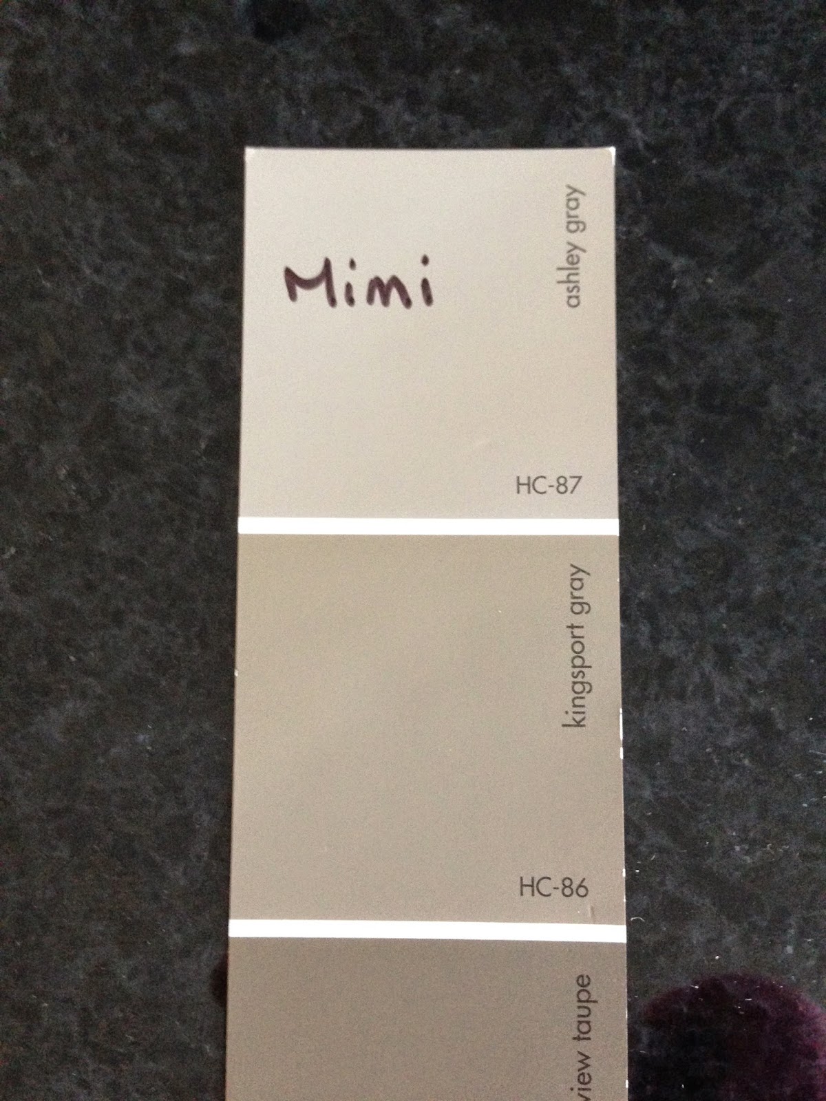 Ashley Gray Paint Color