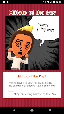 Miitomo Miifoto of the Day Mii end ending Nintendo RawkHawk2010