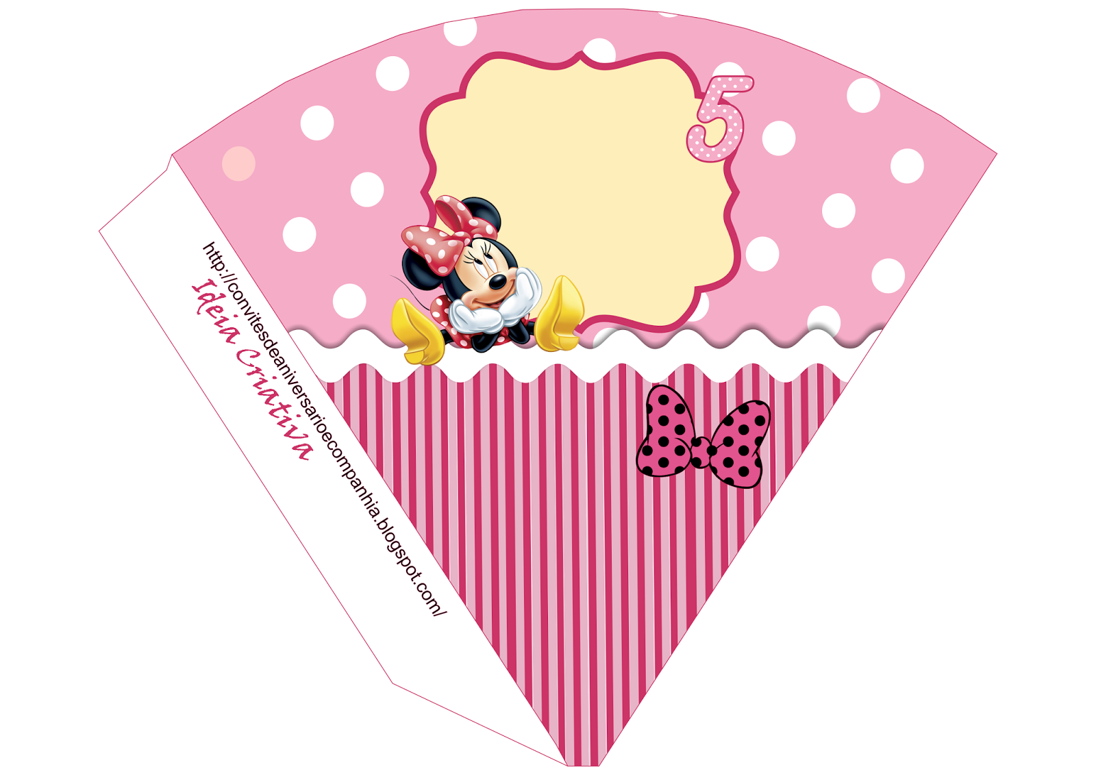 Minnie Cumple 5 Años: Mini Kit para Imprimir Gratis. - Ideas y material