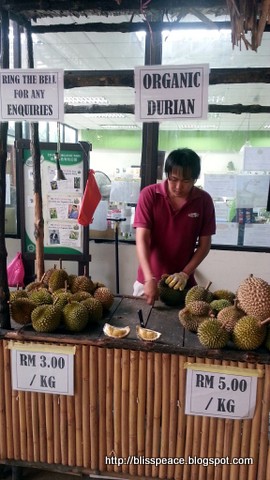 Organic durians...