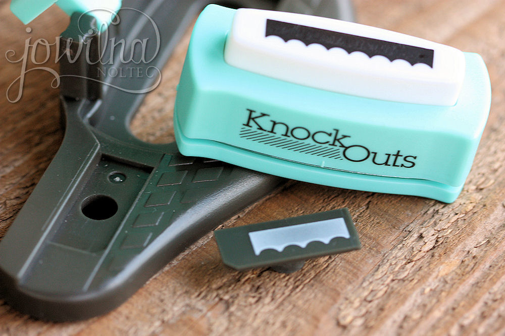 how to use Knockout border punches. imagine the possibilities