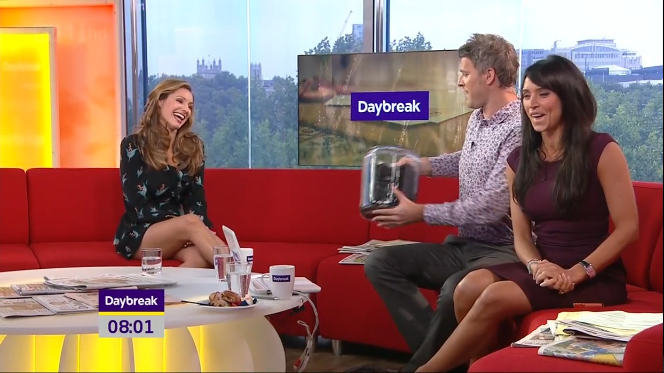 Reporter101 Blogspot British Morning Show and Fox and News caps.