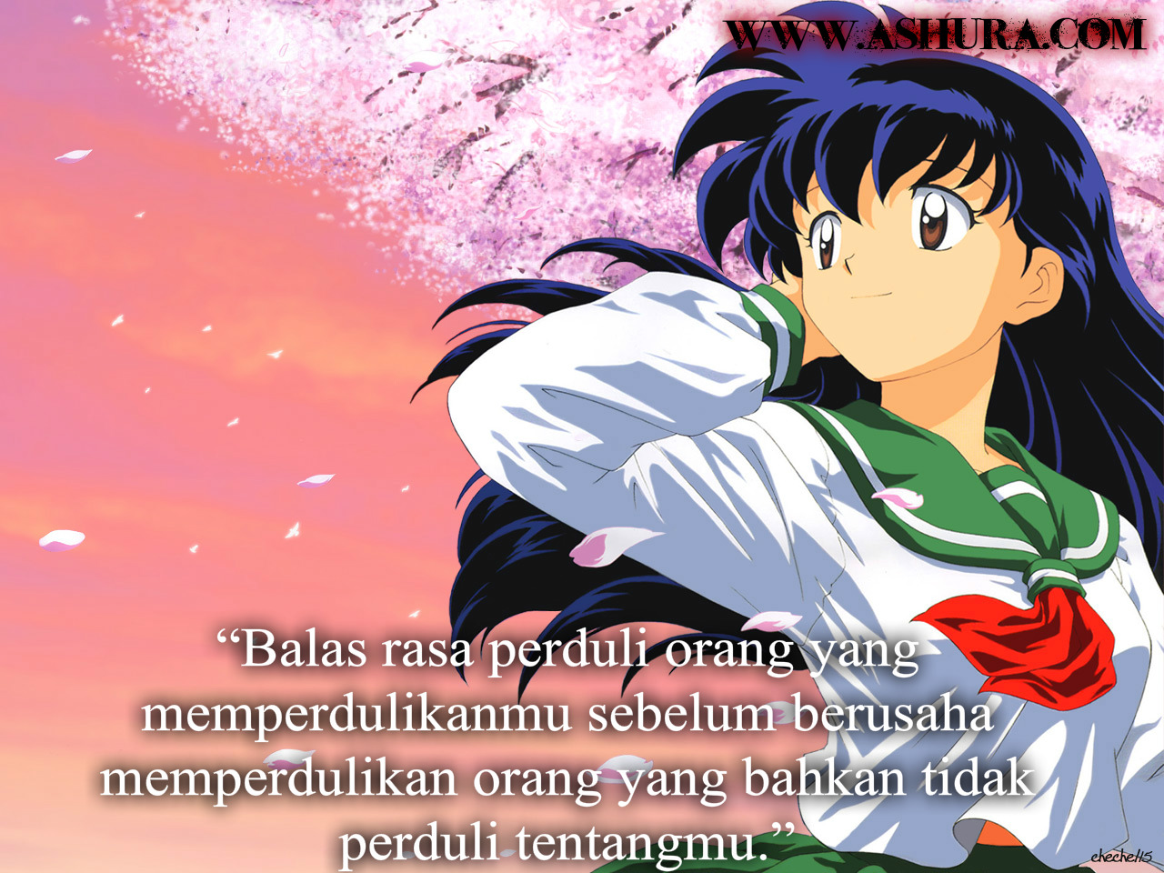 Contoh Kata Kata Bijak Anime Tentang Cinta Fezarzone