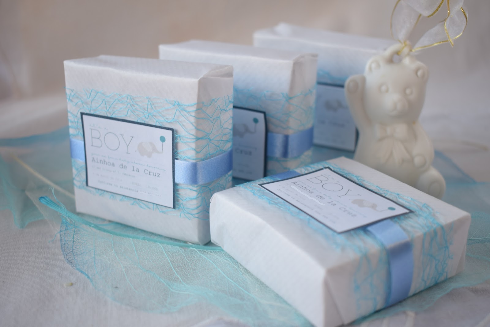 Jabones y más... Es un niño!!!! Jabones para una Baby Shower