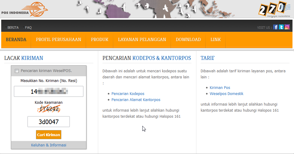 Cara Cek Resi Pengiriman Paket Pos Secara Online Tanpa Harus Ke Kantor Pos Newbie Code News