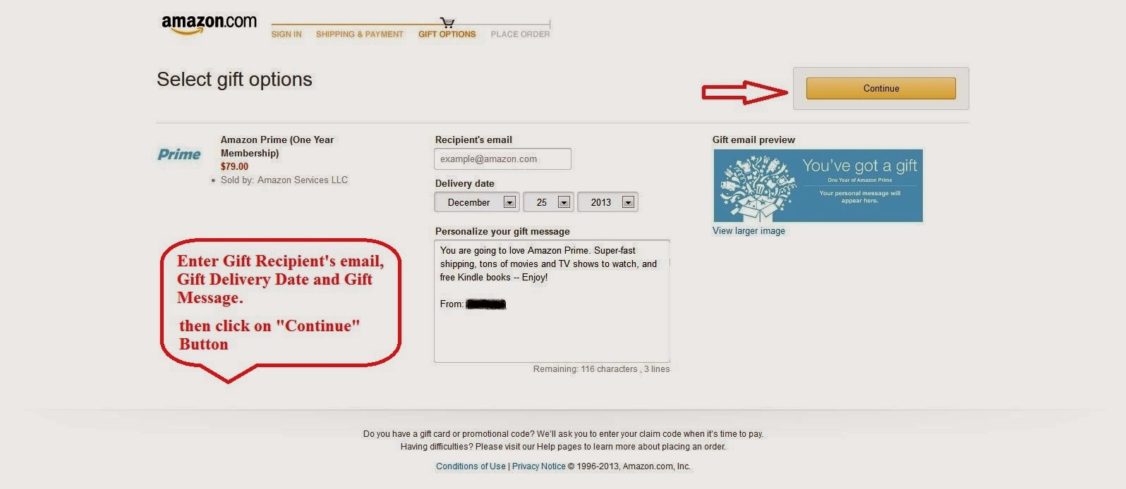 Tech Olympiad How To Gift Amazon Prime Membership